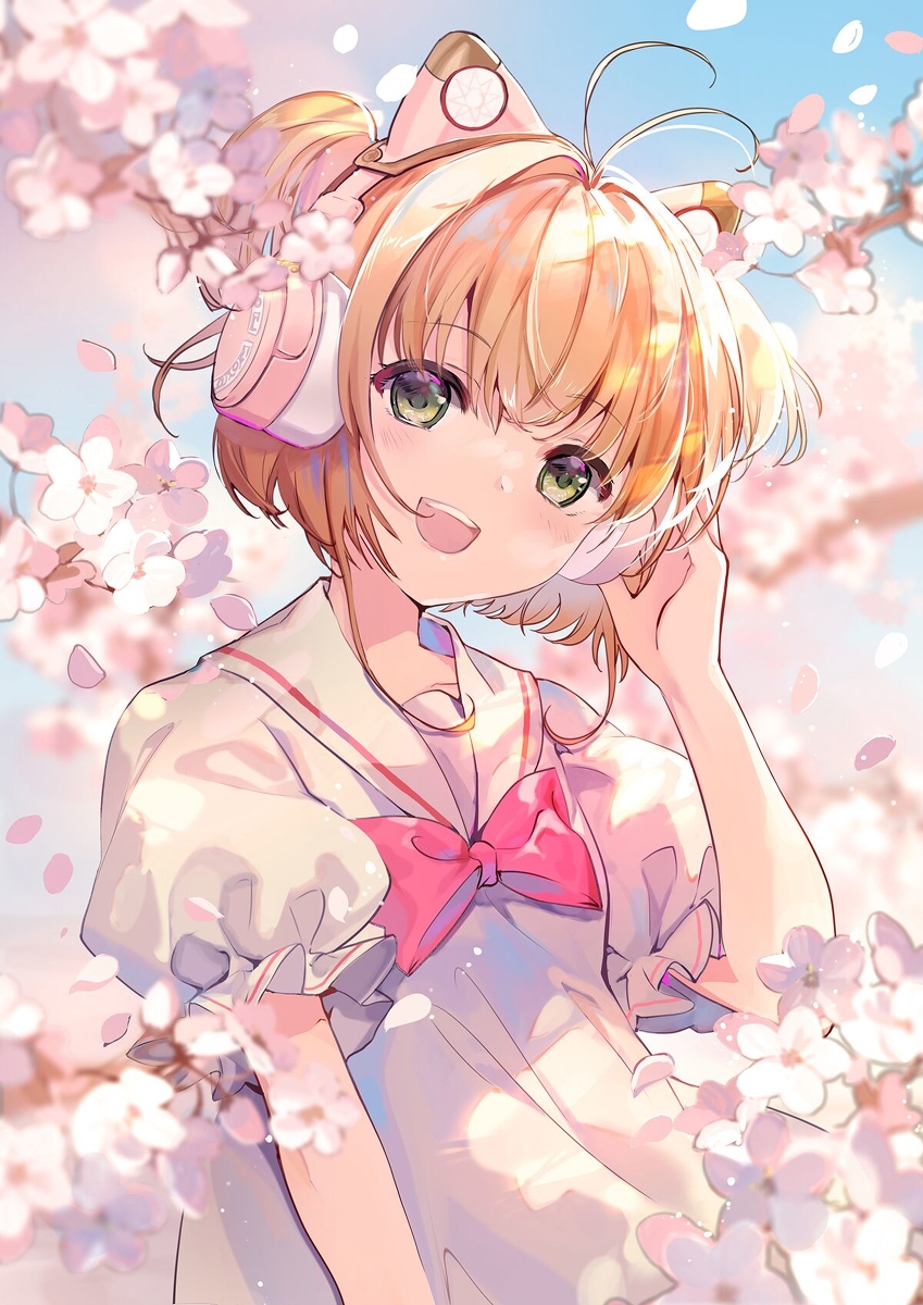 This is a pixiv picture whose title is 春桜.