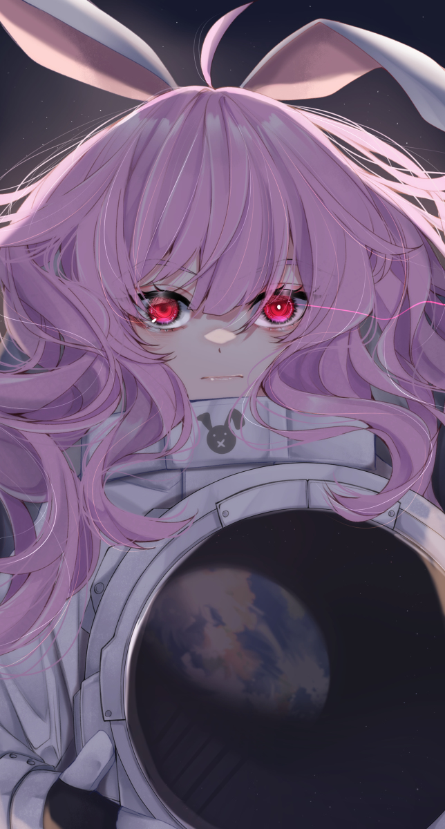 This is a pixiv picture whose title is 鈴仙.