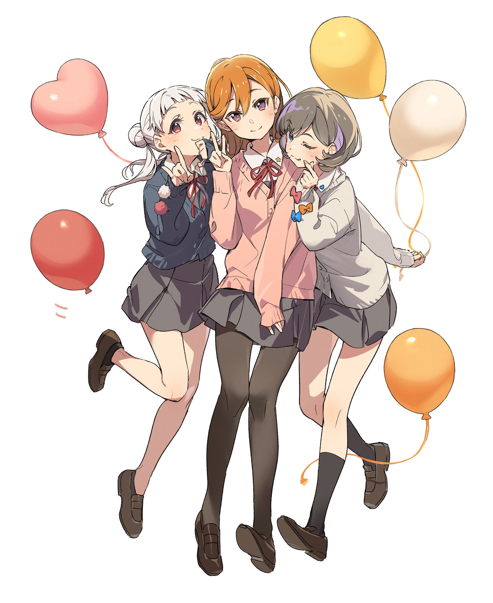 This is a pixiv picture whose title is 🎈.