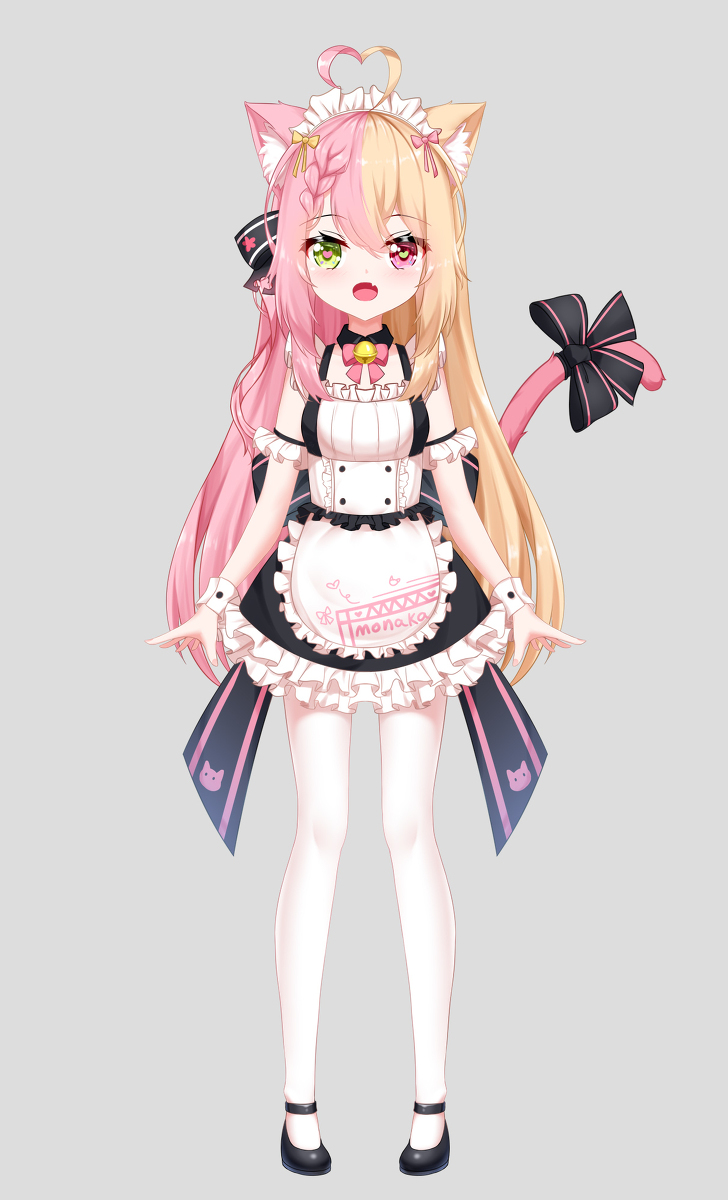 This is a pixiv picture whose title is 猫猫女仆.