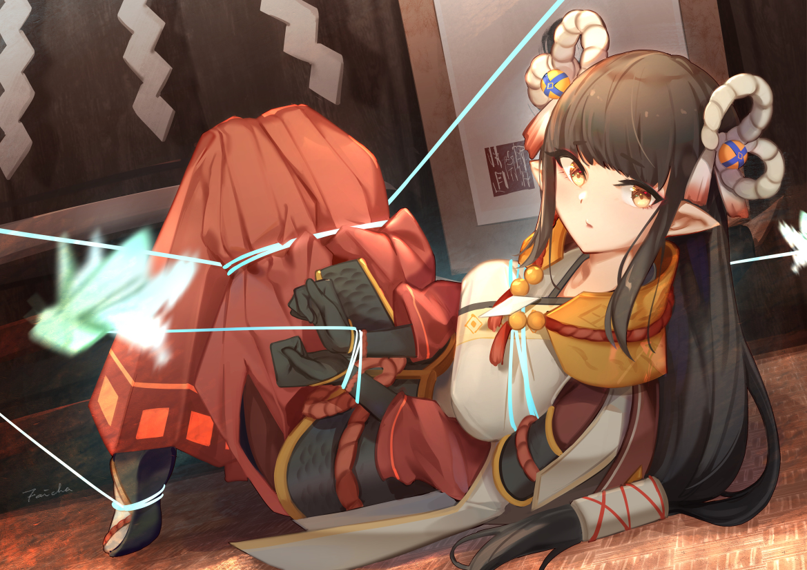This is a pixiv picture whose title is 操竜練習.