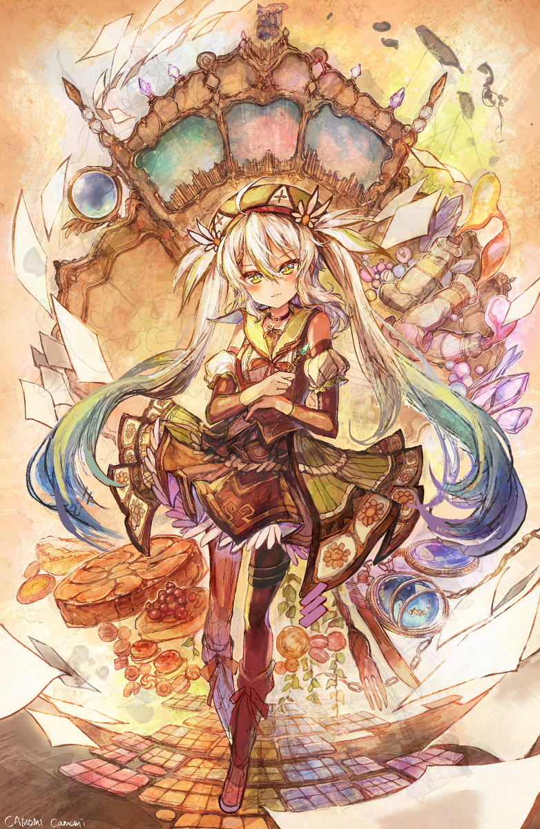 This is a pixiv picture whose title is 「この世界が好きだ」.