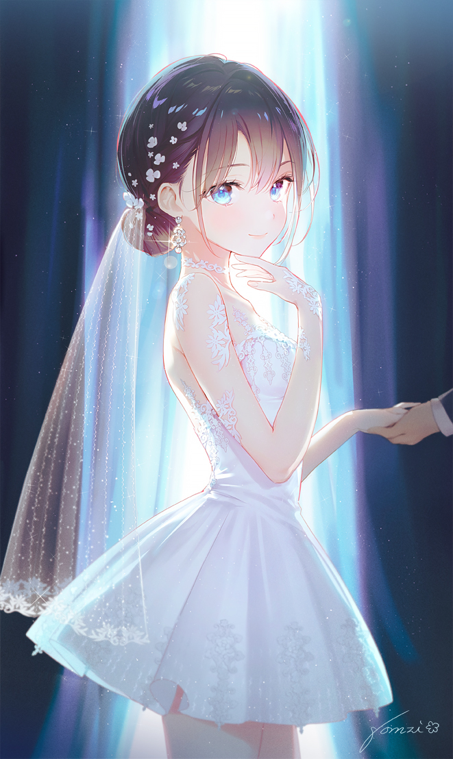 This is a pixiv picture whose title is Wedding.