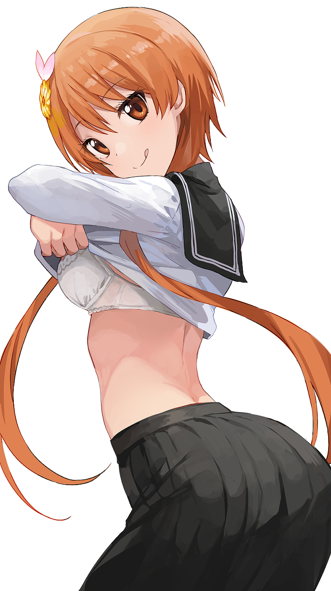 This is a pixiv picture whose title is 橘万里花.