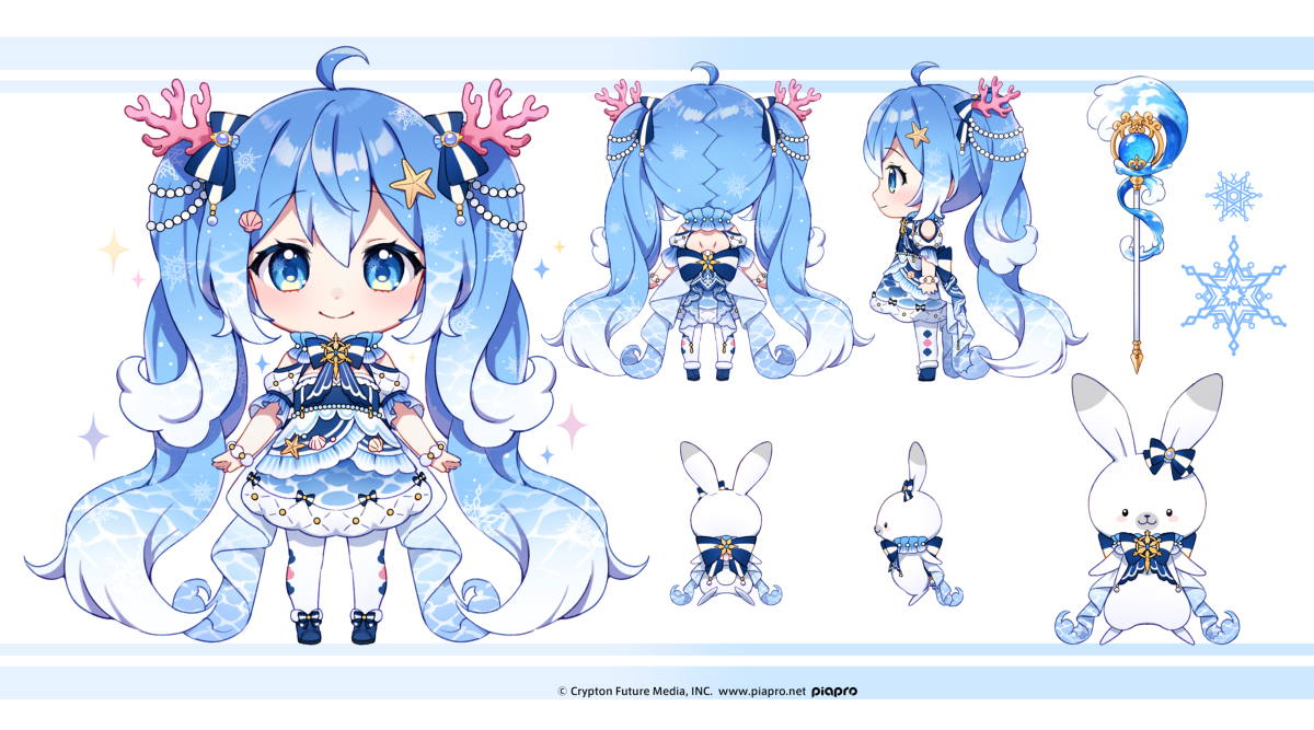 This is a pixiv picture whose title is SNOW MIKU 2022❄️.