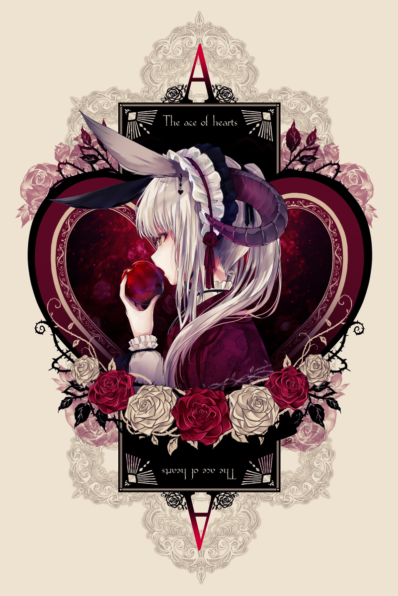 This is a pixiv picture whose title is The ace of hearts.