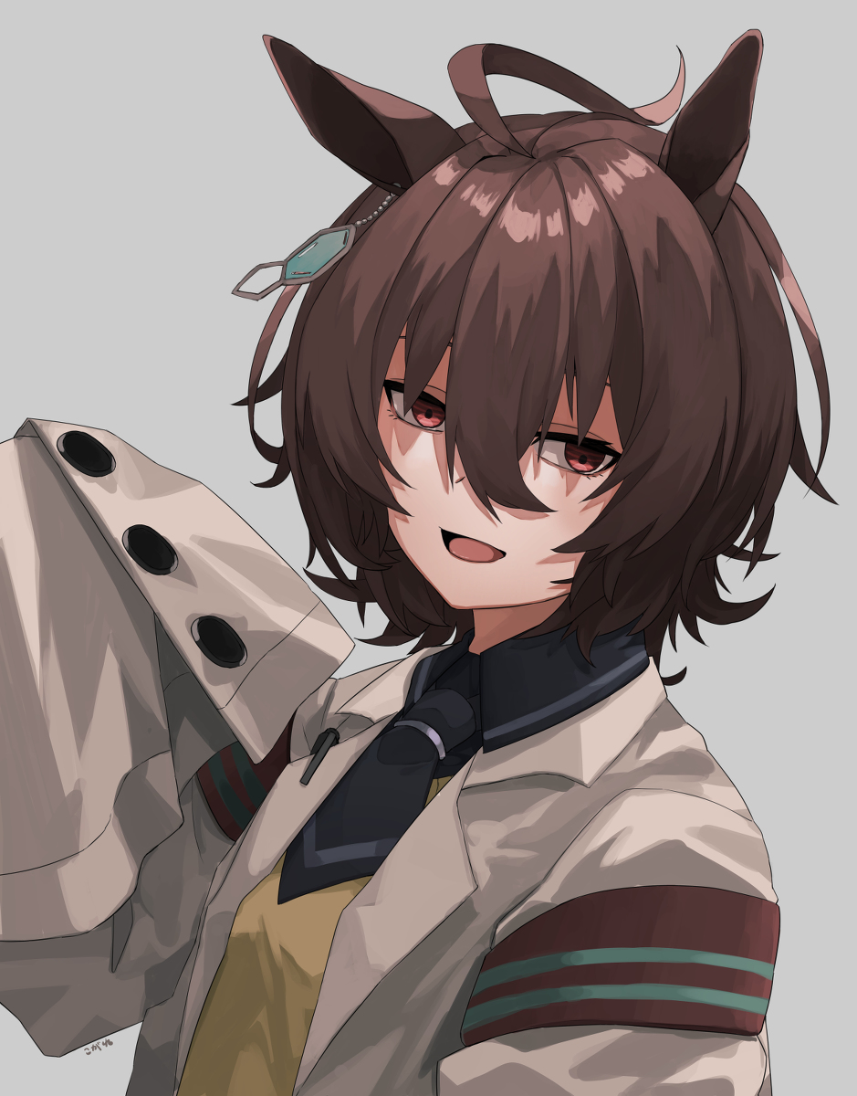This is a pixiv picture whose title is ウマ.