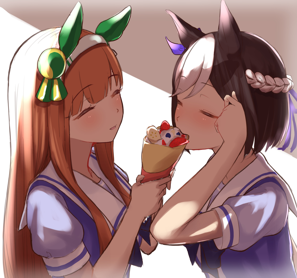 This is a pixiv picture whose title is あーんっ.