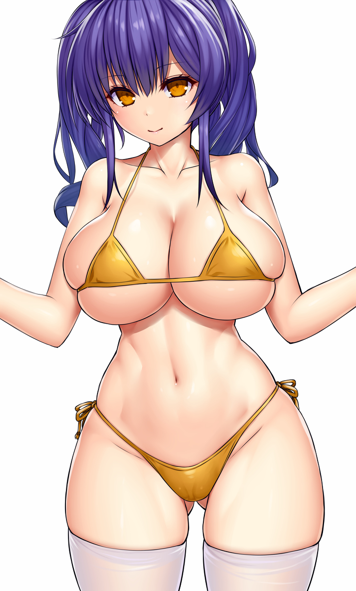 This is a pixiv picture whose title is 水辺のハプニング？.