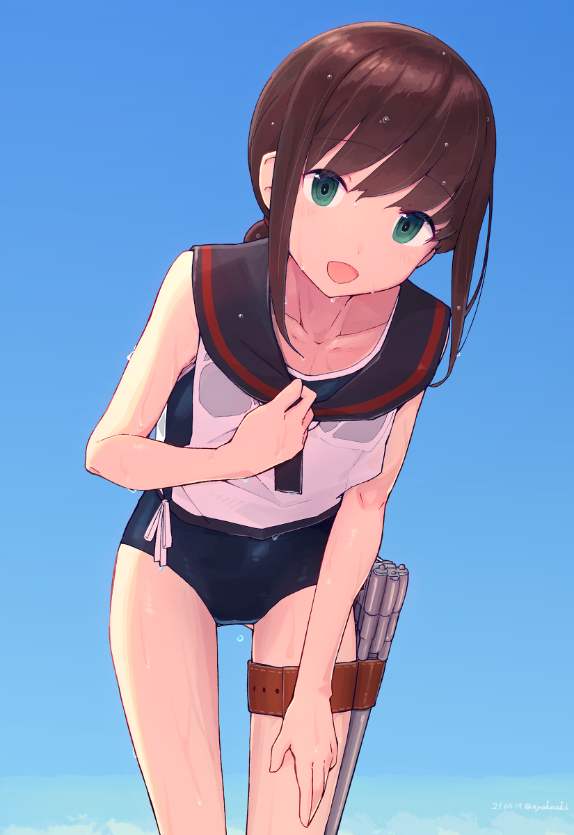 This is a pixiv picture whose title is 吹雪.