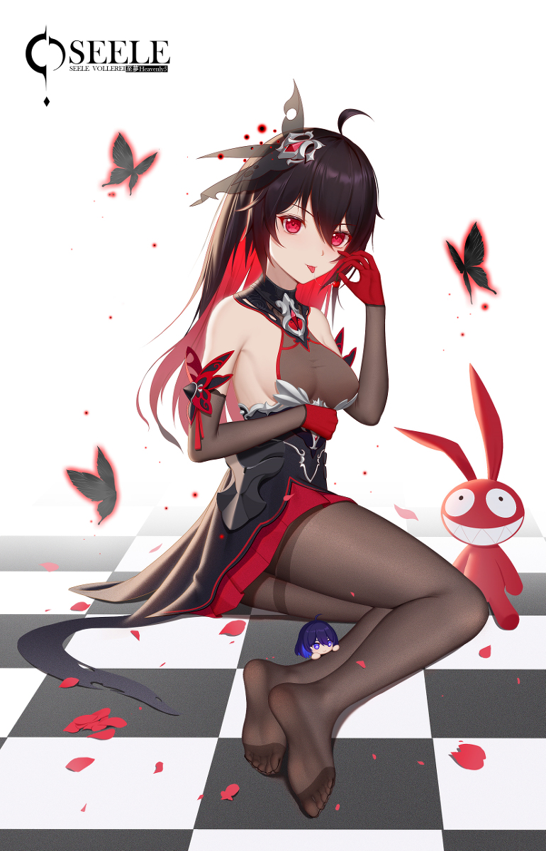 This is a pixiv picture whose title is 希儿吃樱桃.