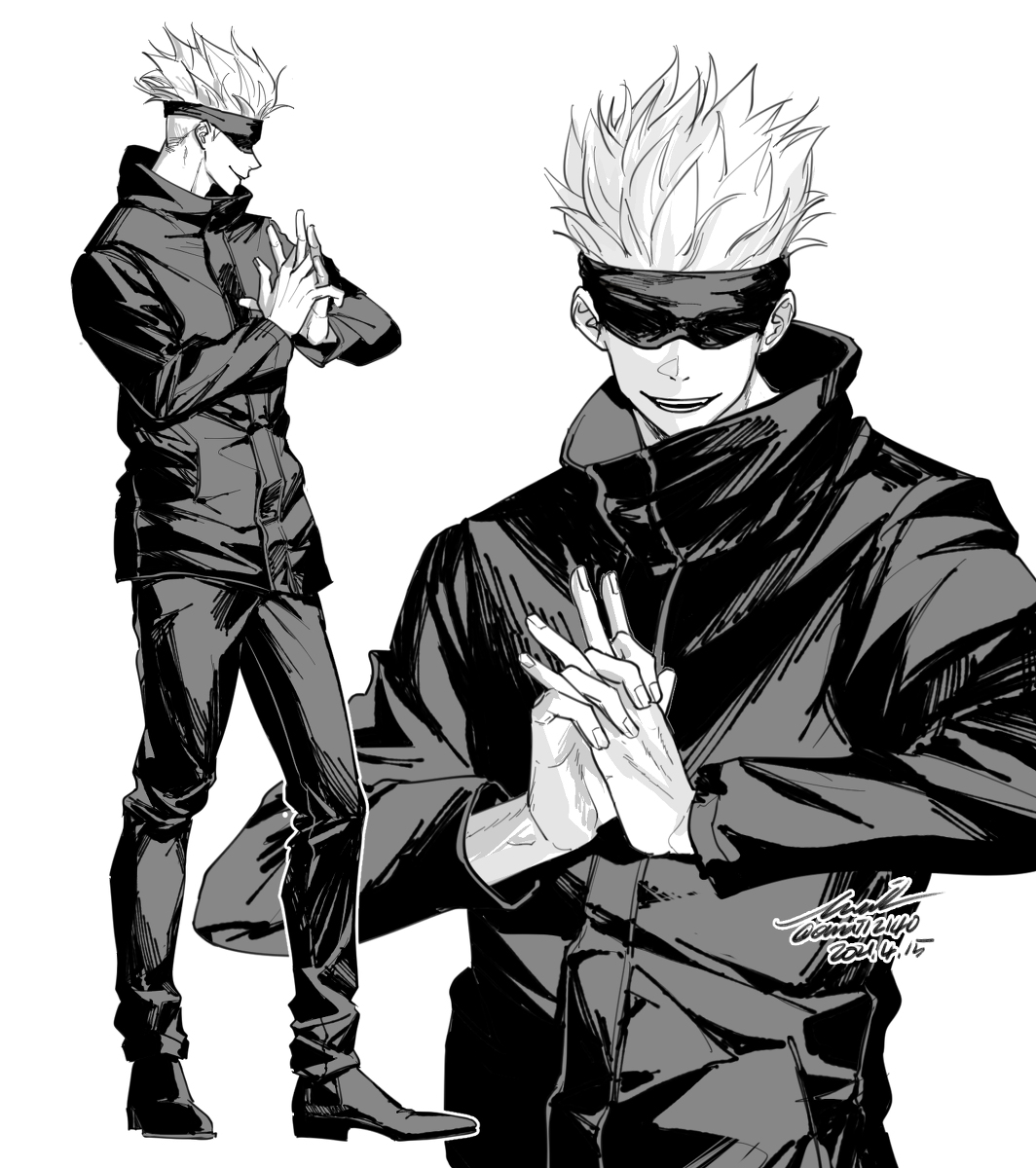 This is a pixiv picture whose title is 呪術廻戦 LOG.