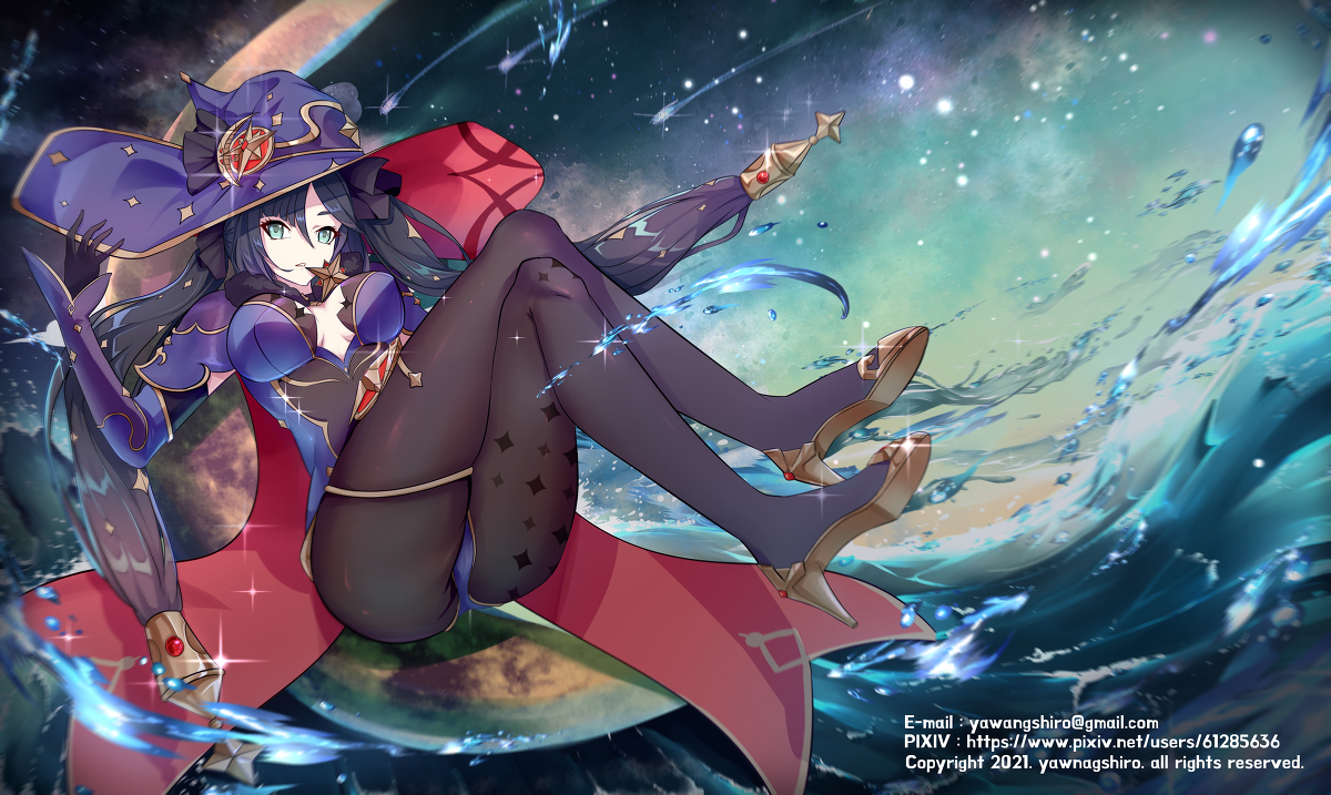 This is a pixiv picture whose title is モナ.