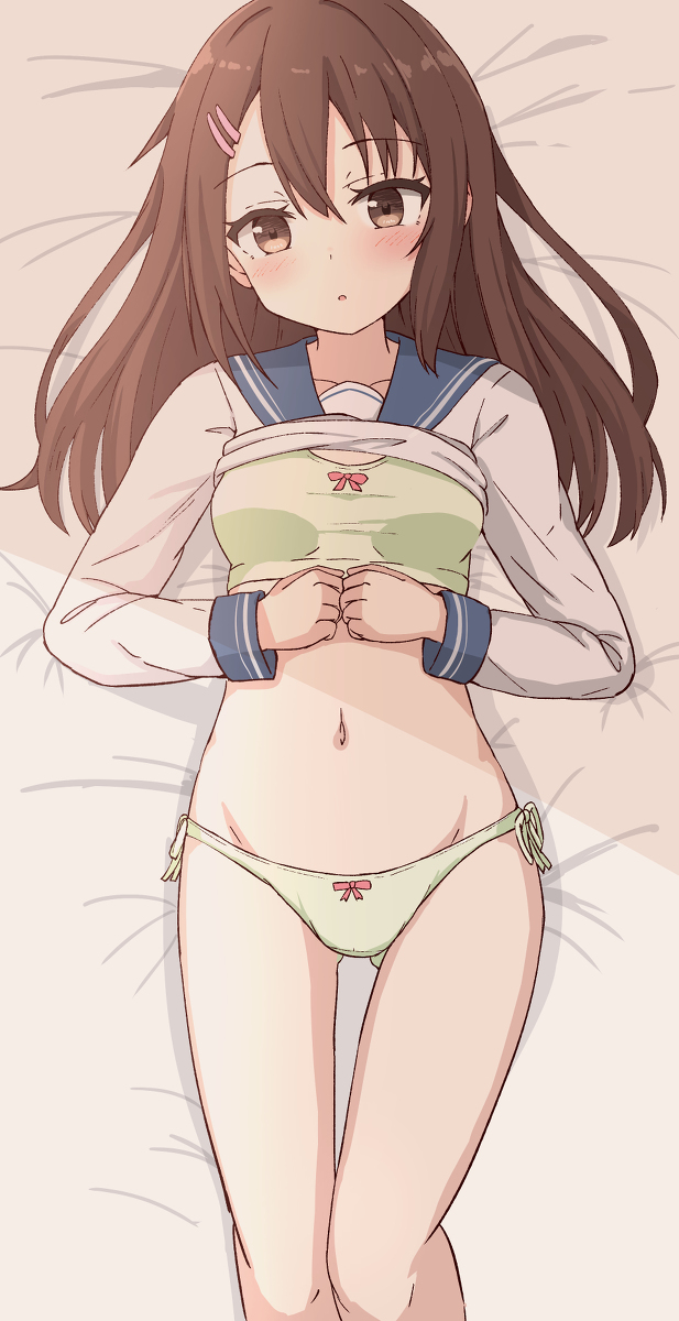 This is a pixiv picture whose title is これからシちゃう子.