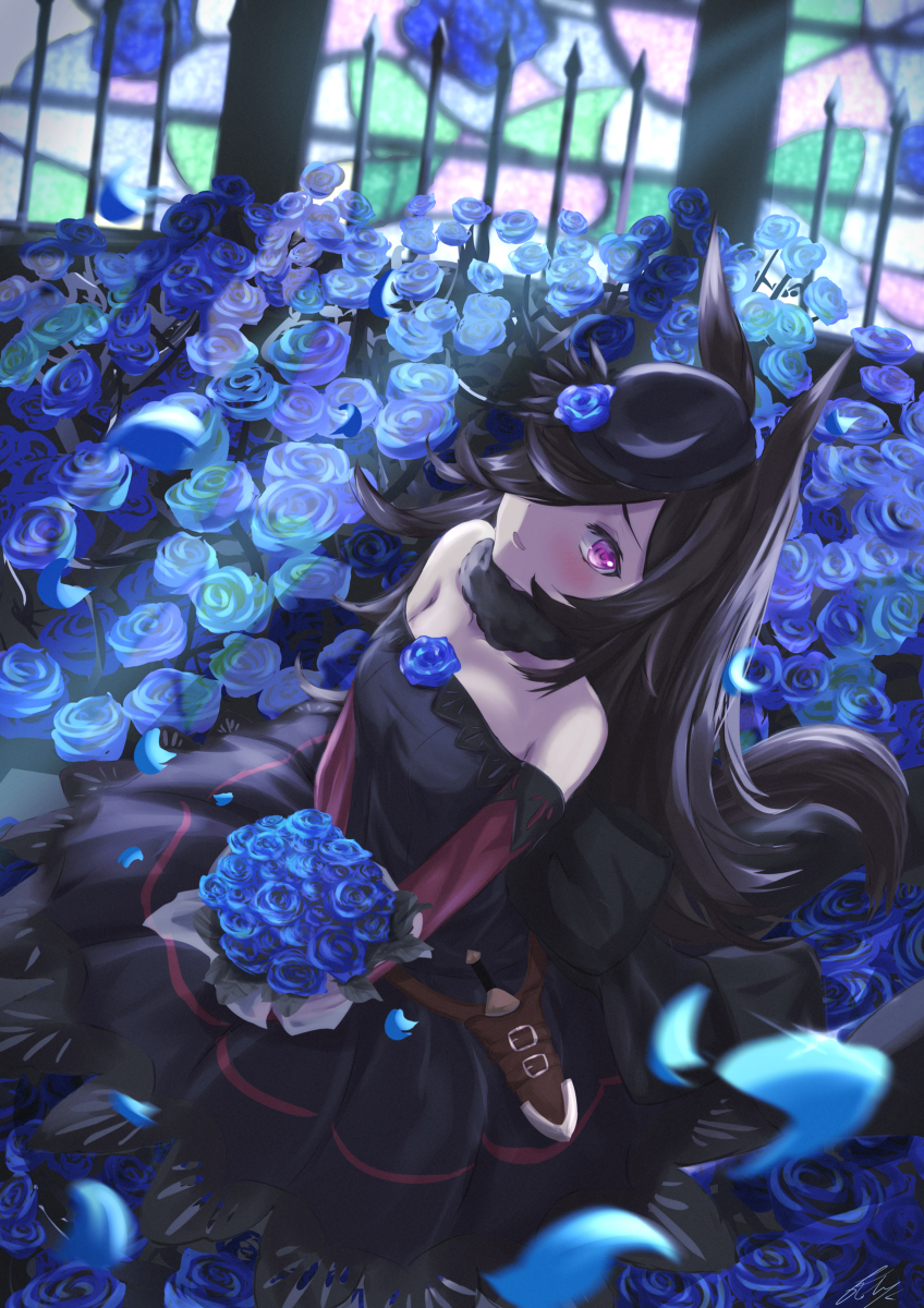 This is a pixiv picture whose title is ライスシャワー.