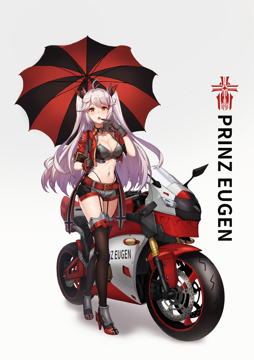 This is a pixiv picture whose title is プリンツ・オイゲン.