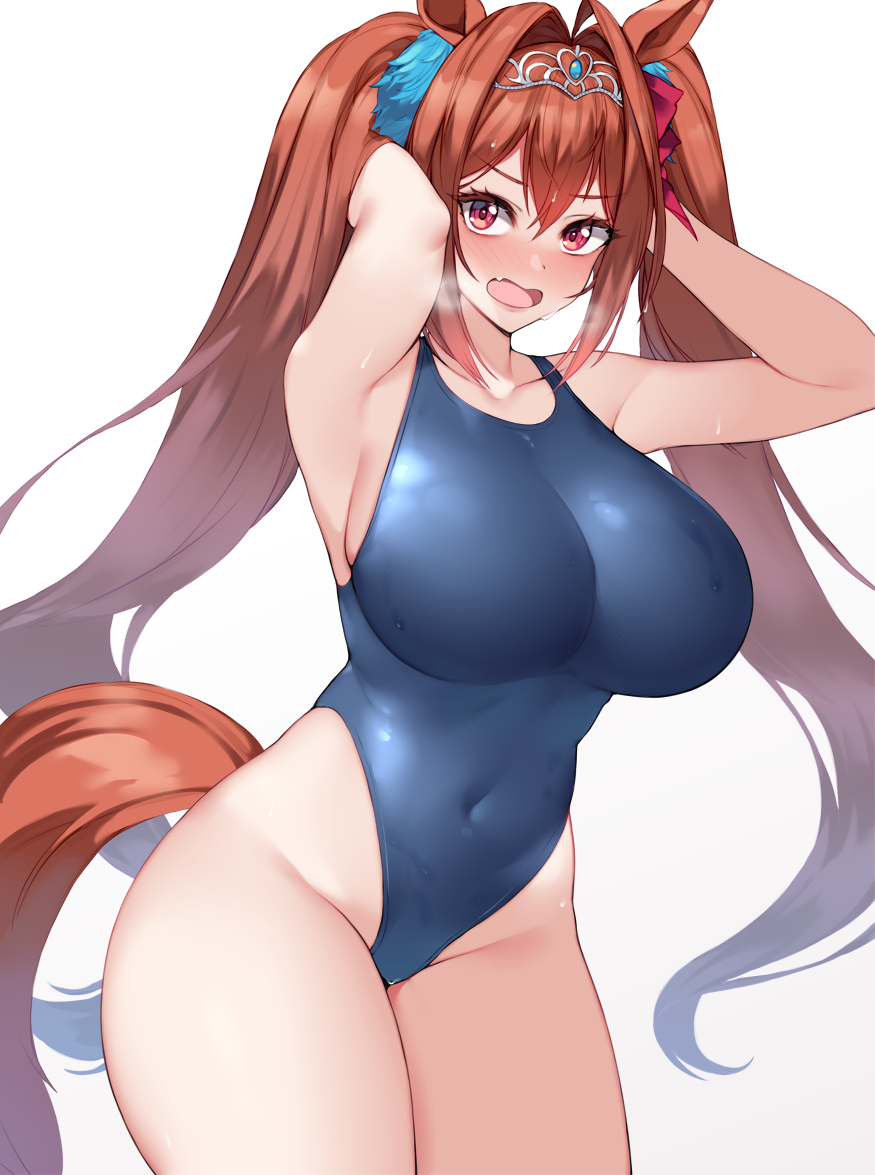 This is a pixiv picture whose title is ダイワスカーレット.