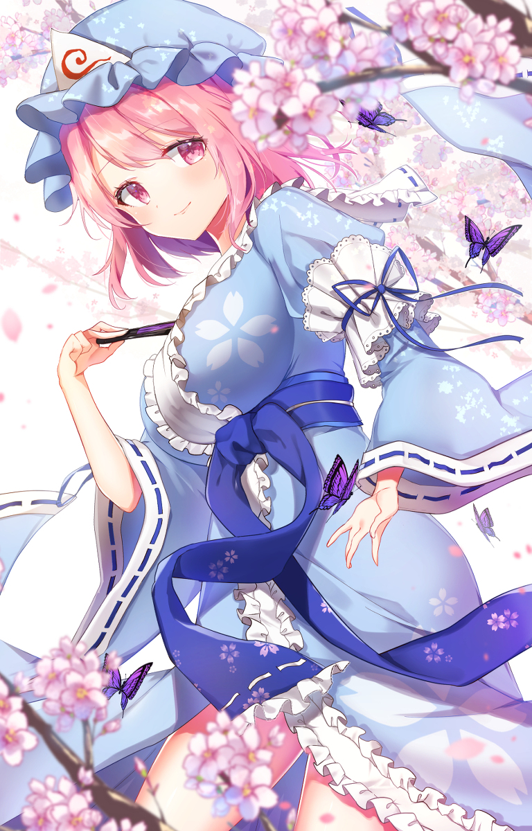 This is a pixiv picture whose title is 🌸.