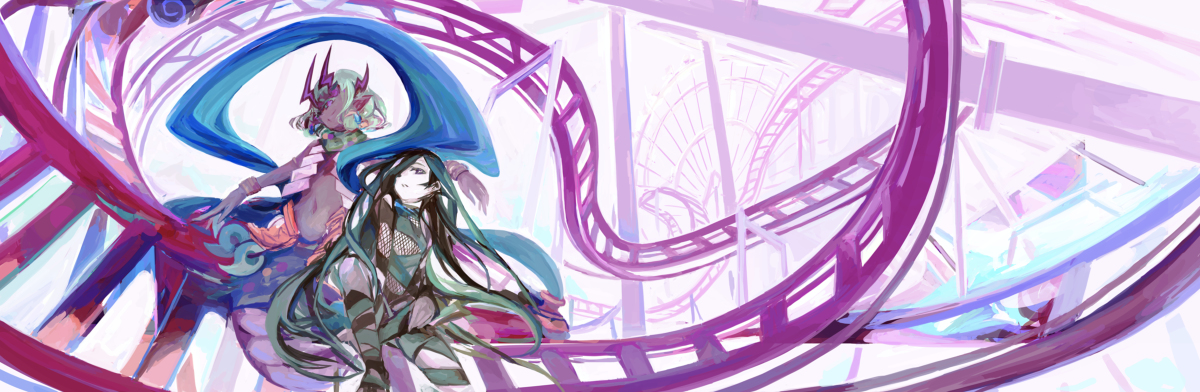 This is a pixiv picture whose title is 樂園 其之五.