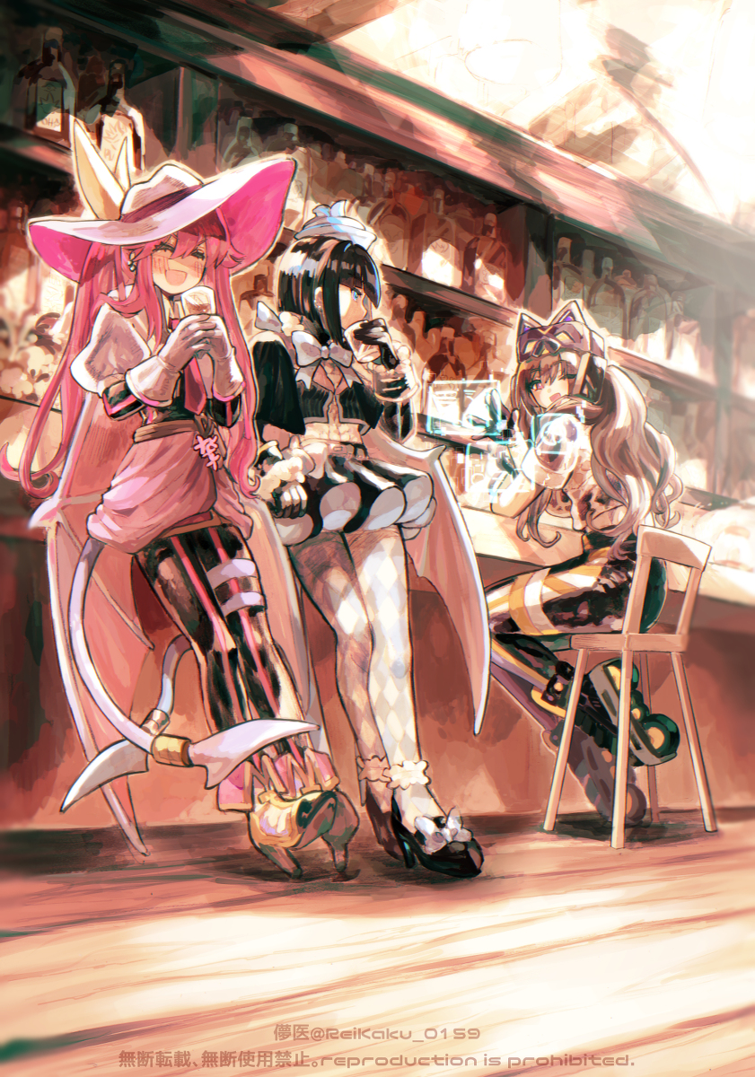 This is a pixiv picture whose title is Evil★TwinとＩ：Ｐマスカレーナ.