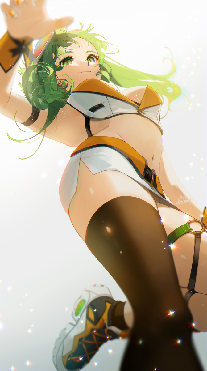 This is a pixiv picture whose title is GUMI.