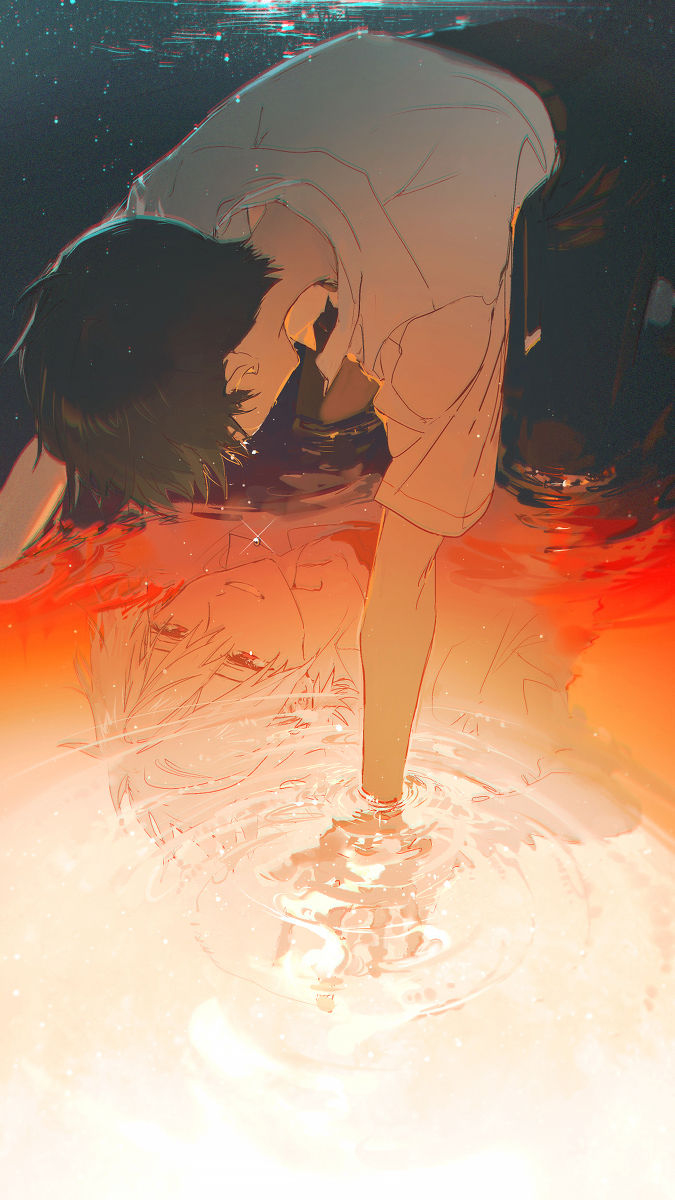 This is a pixiv picture whose title is 補完.