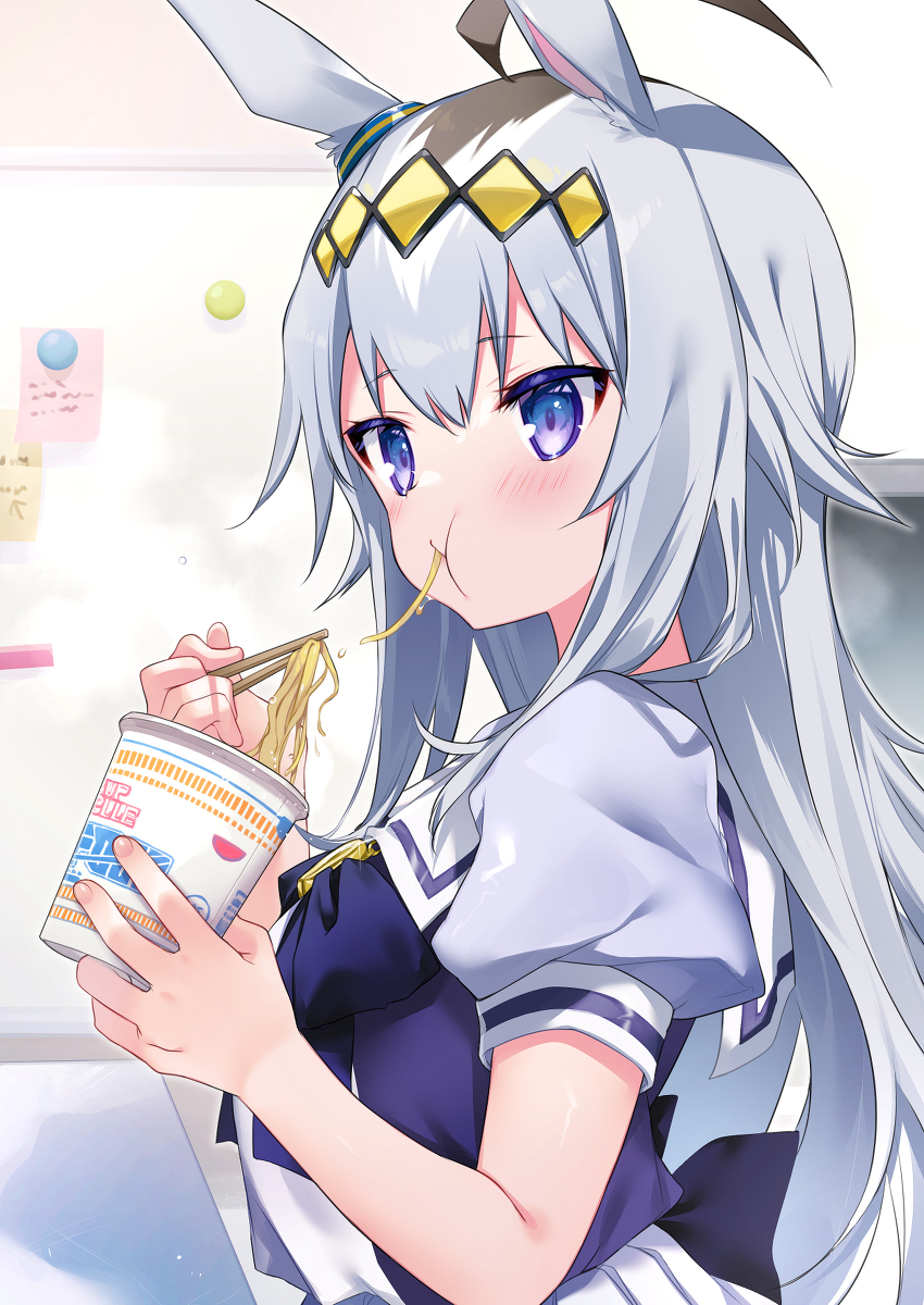 This is a pixiv picture whose title is オグリキャップ.