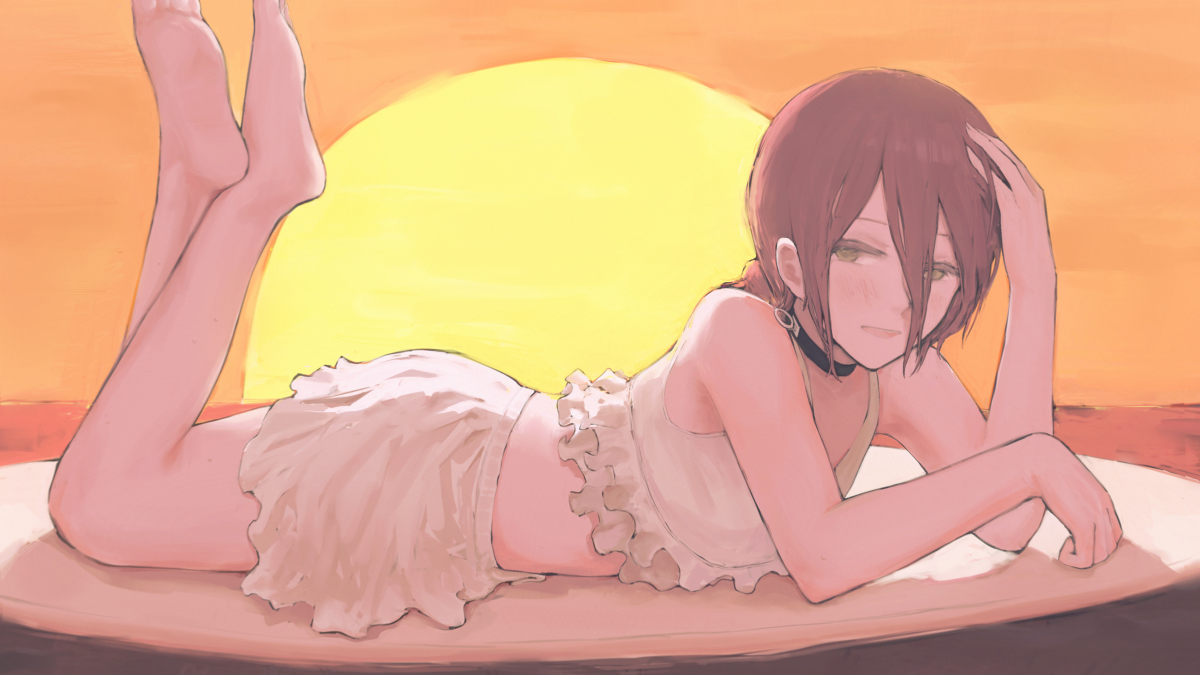 This is a pixiv picture whose title is 🌄.