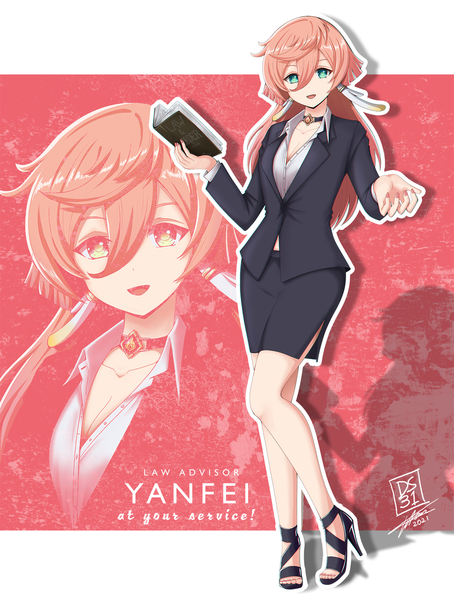 This is a pixiv picture whose title is Law Advisor Yanfei.