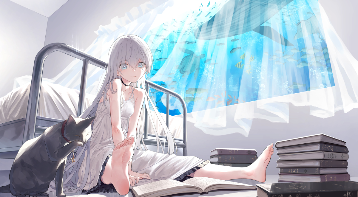 This is a pixiv picture whose title is Monologue Off.