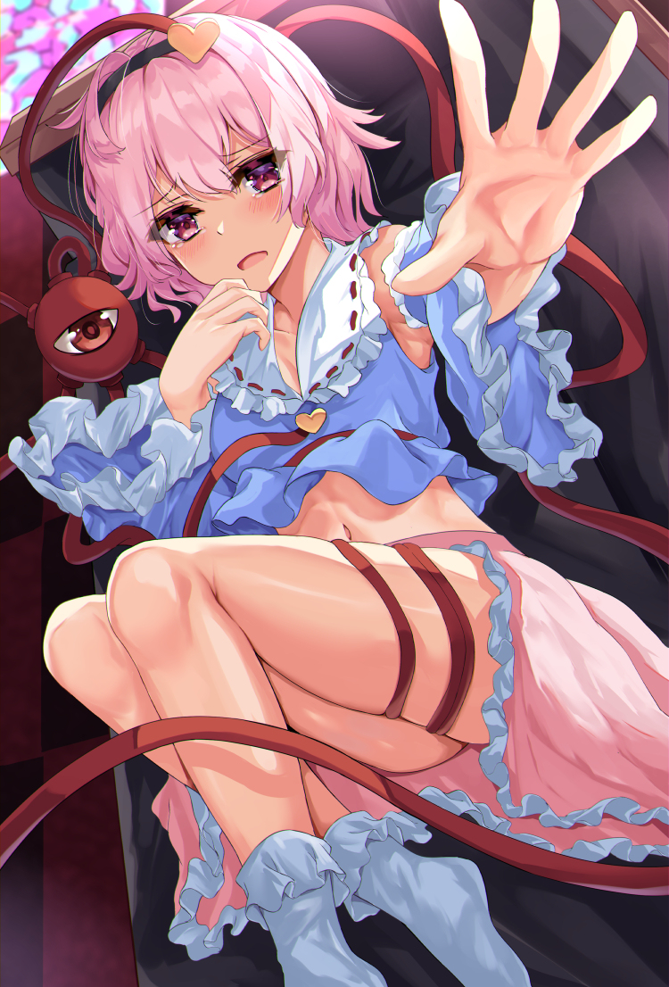 This is a pixiv picture whose title is 「もう変な事考えないで…」.