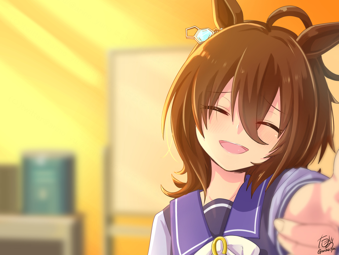 This is a pixiv picture whose title is 「泣くなよ、モルモット君！」.