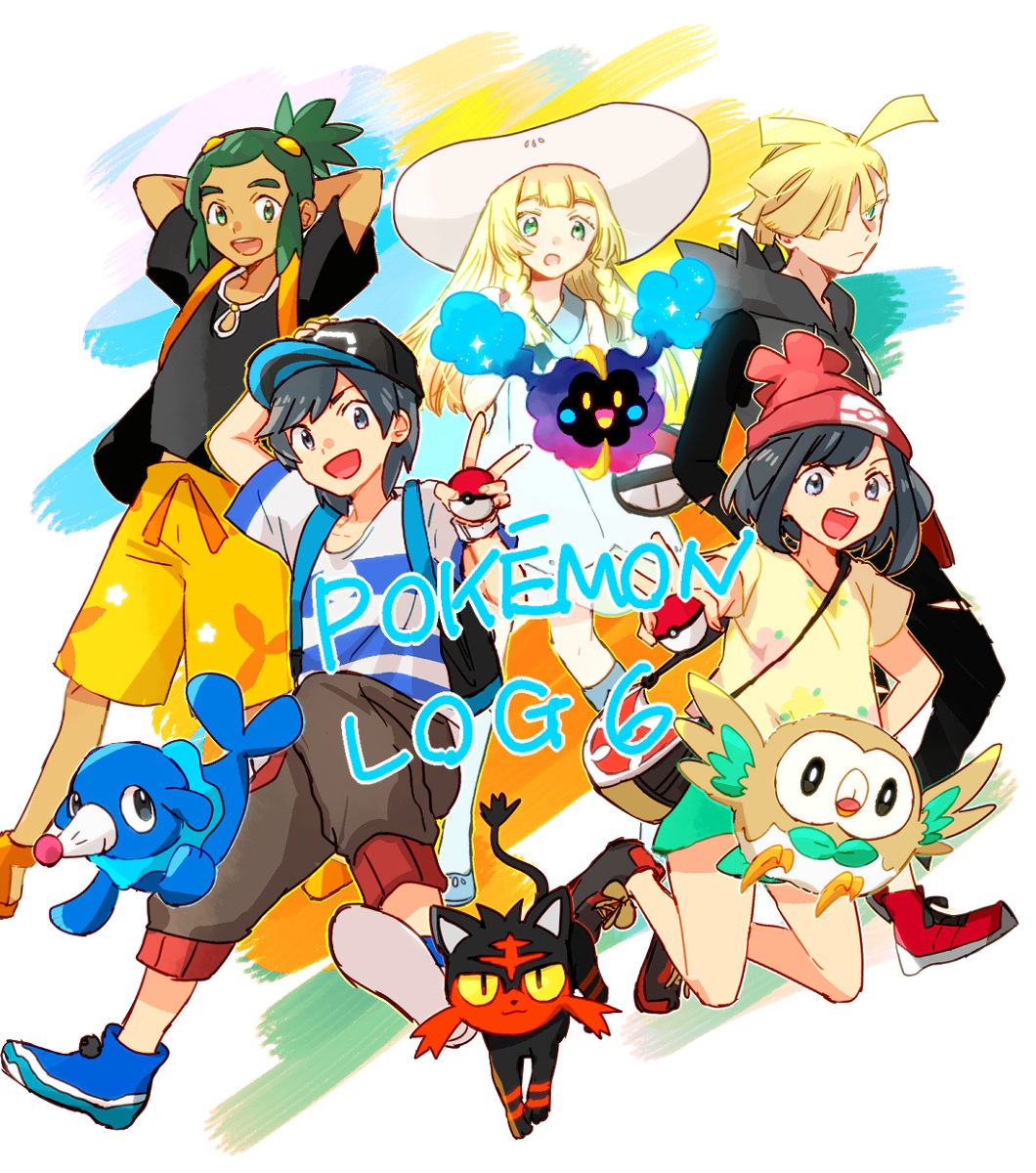 This is a pixiv picture whose title is PKMN LOG6.
