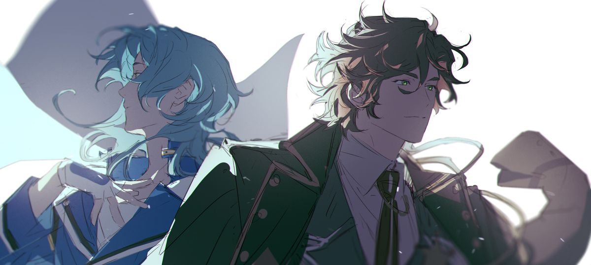 This is a pixiv picture whose title is あんスタ.