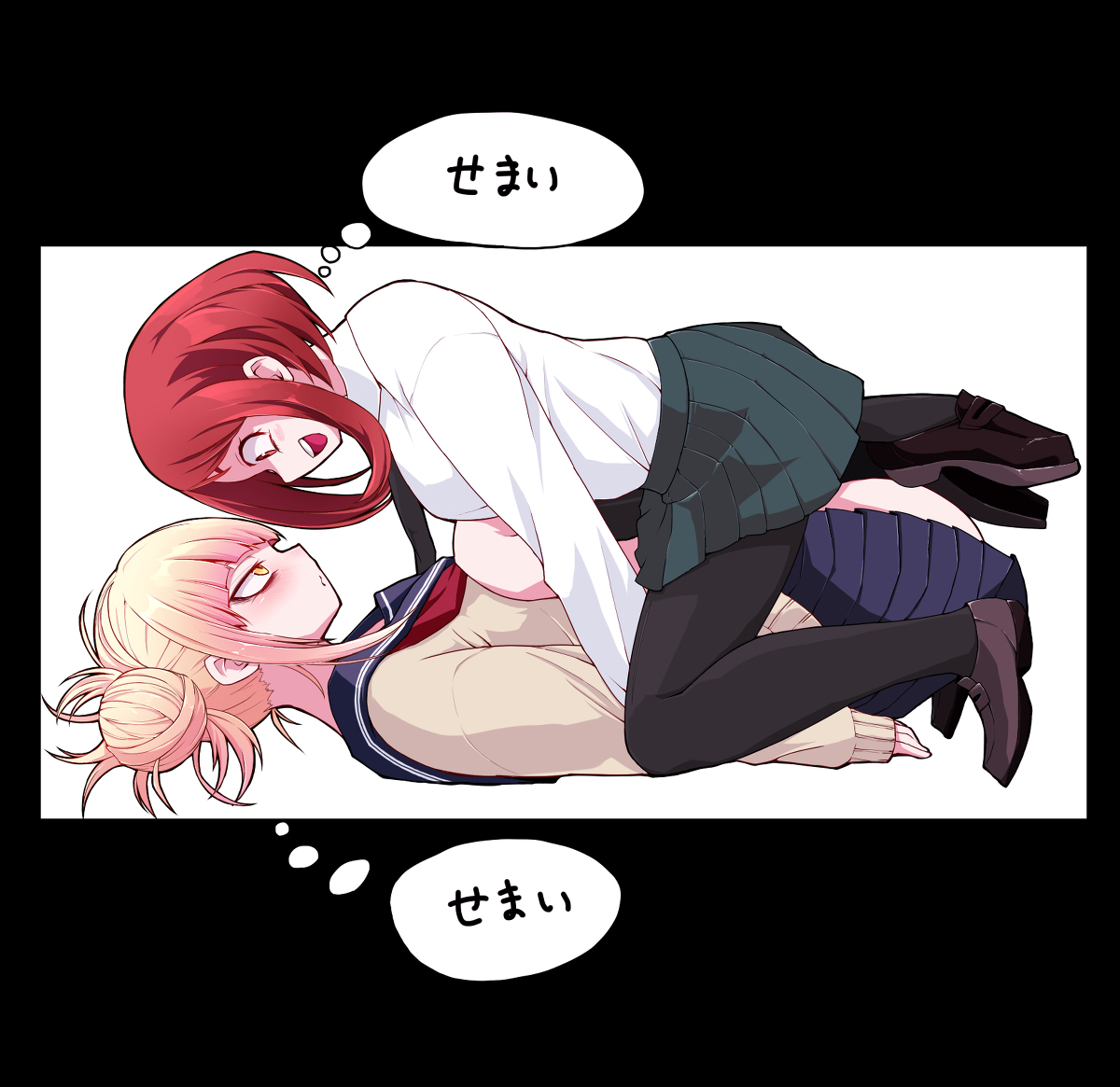 This is a pixiv picture whose title is トガ茶.