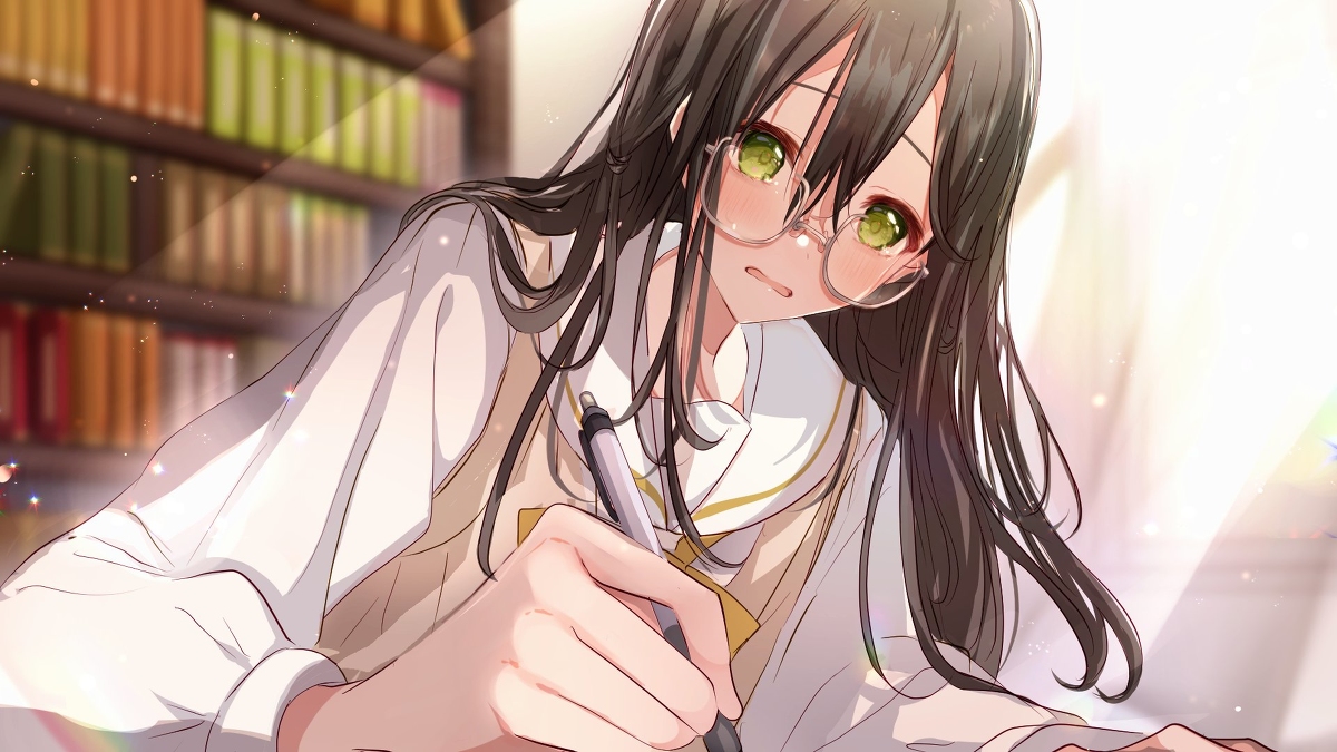This is a pixiv picture whose title is 綴る感情.