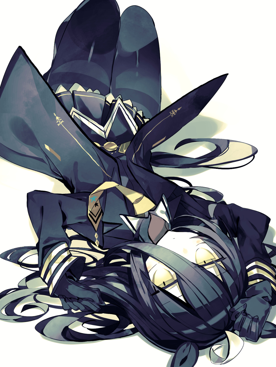 This is a pixiv picture whose title is 寝.