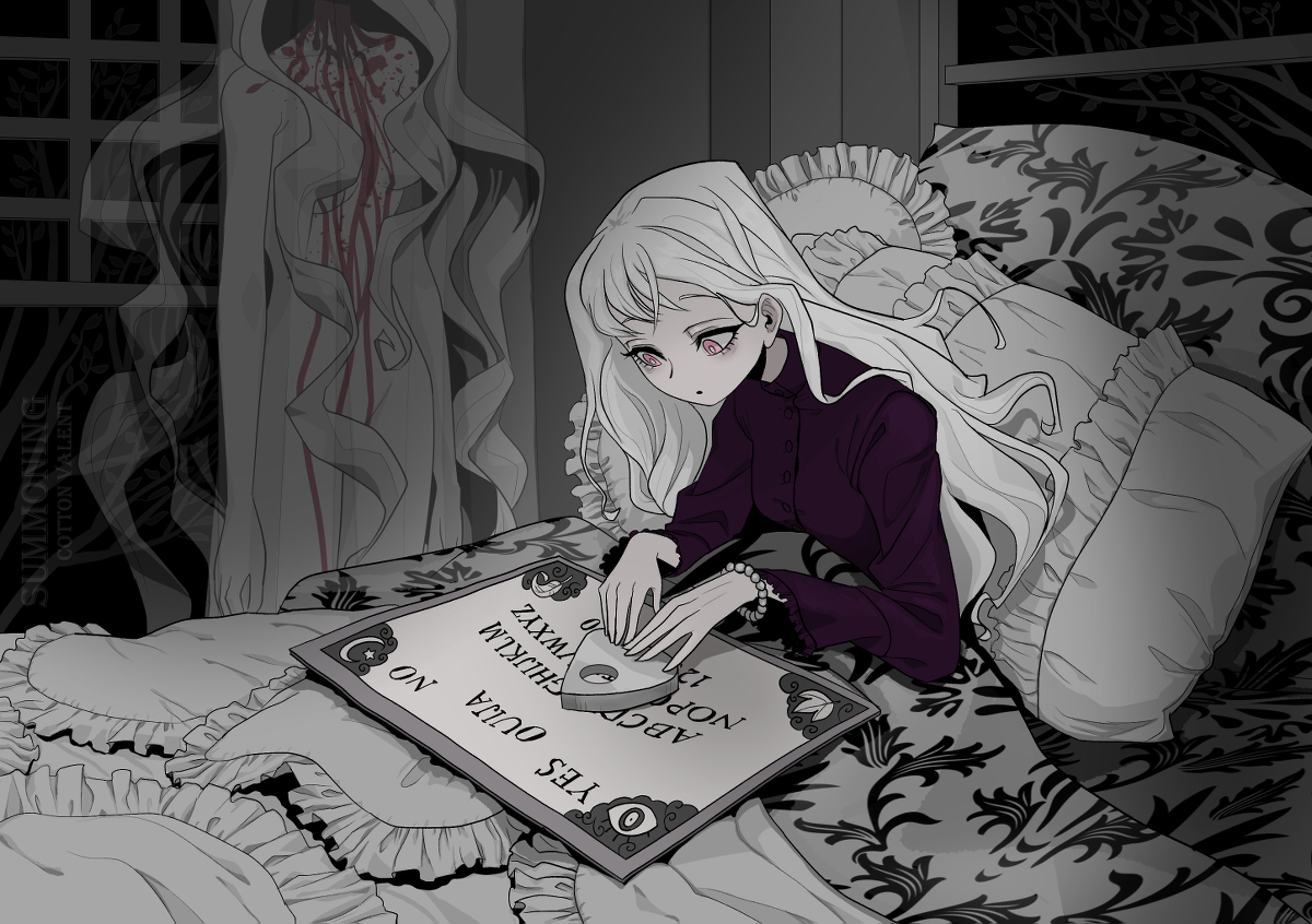 This is a pixiv picture whose title is SUMMONING.