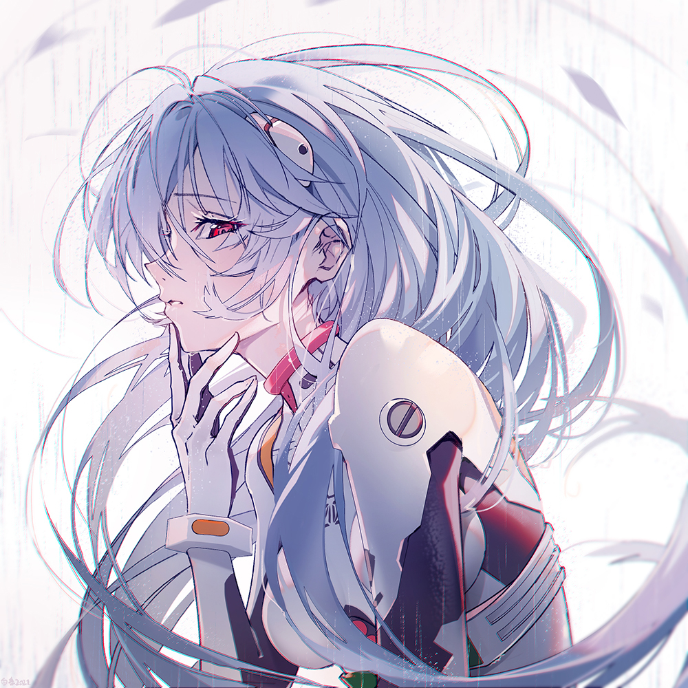 This is a pixiv picture whose title is 綾波レイ.