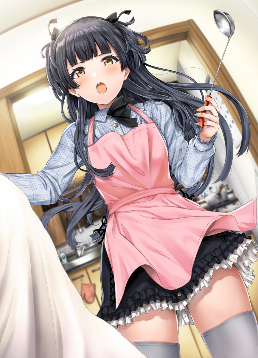 This is a pixiv picture whose title is 冬優子が起こしてくれる朝.