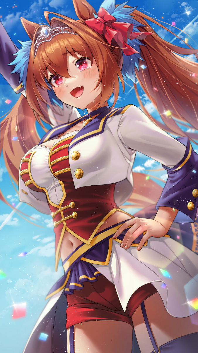 This is a pixiv picture whose title is アタシが一番っ！！.