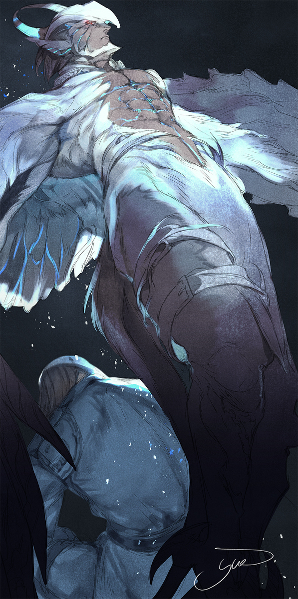 This is a pixiv picture whose title is Nocturnal Angels.
