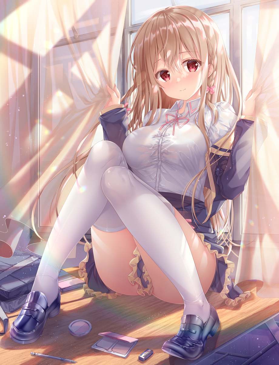 This is a pixiv picture whose title is 先生、この気持ちって…恋ですか？.