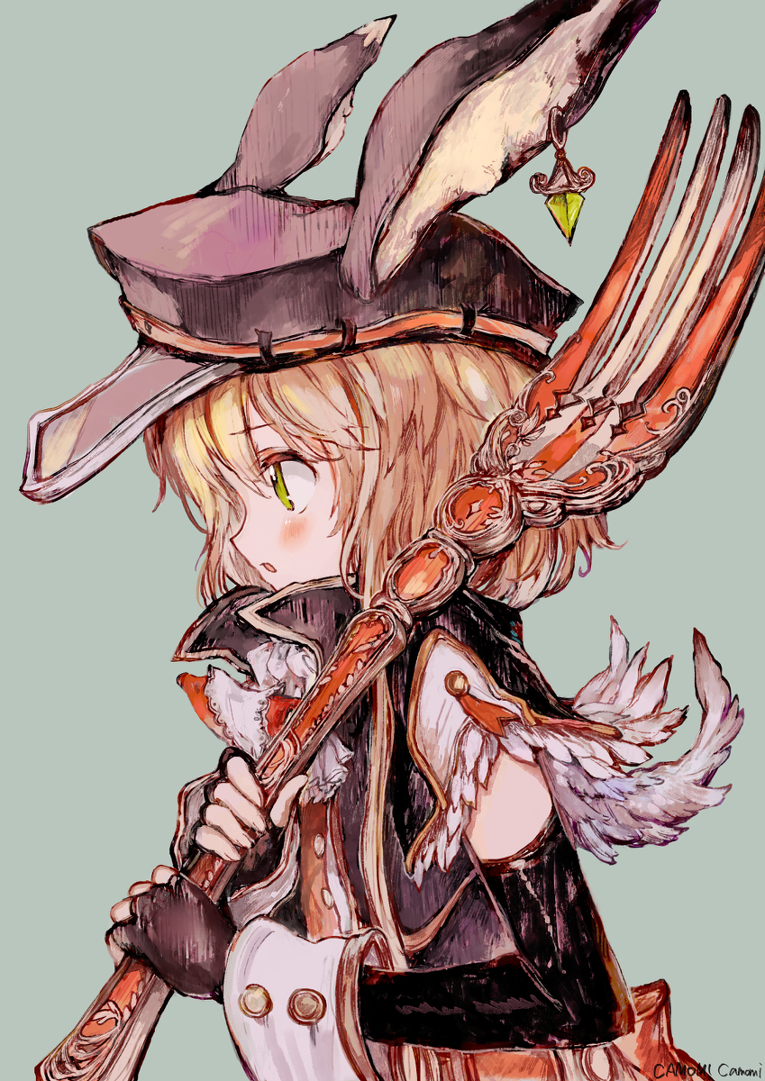 This is a pixiv picture whose title is 魔法のフォークの使い手.