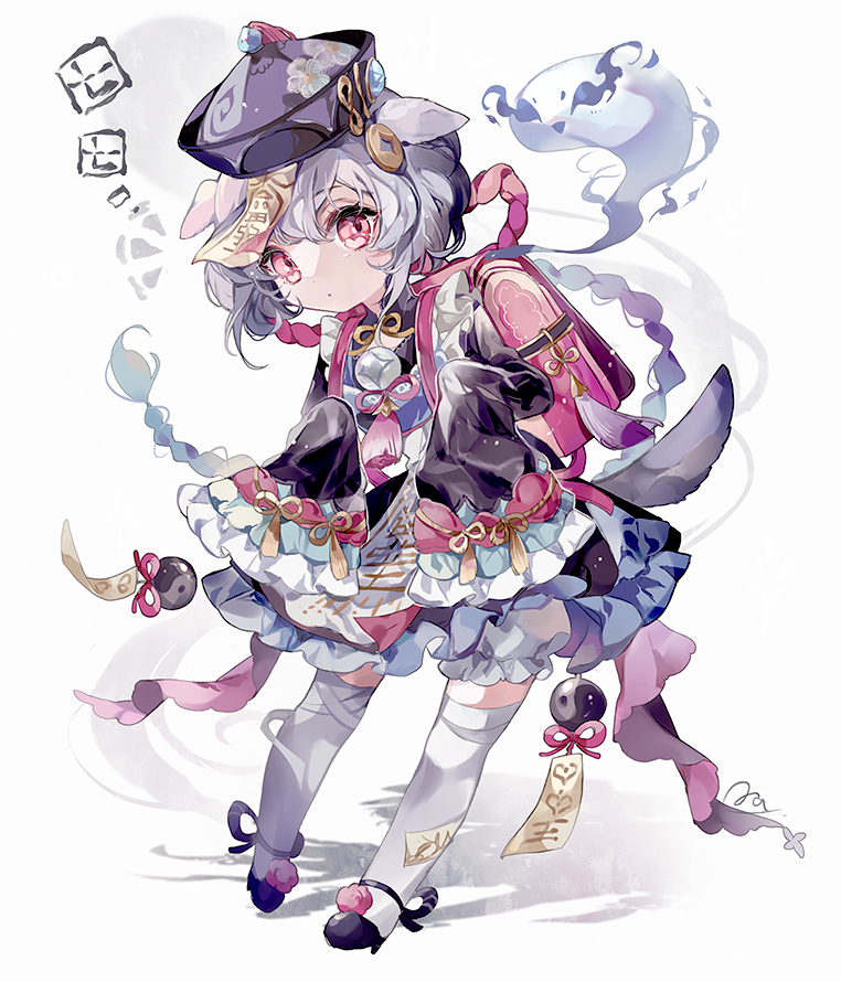 This is a pixiv picture whose title is 七七.