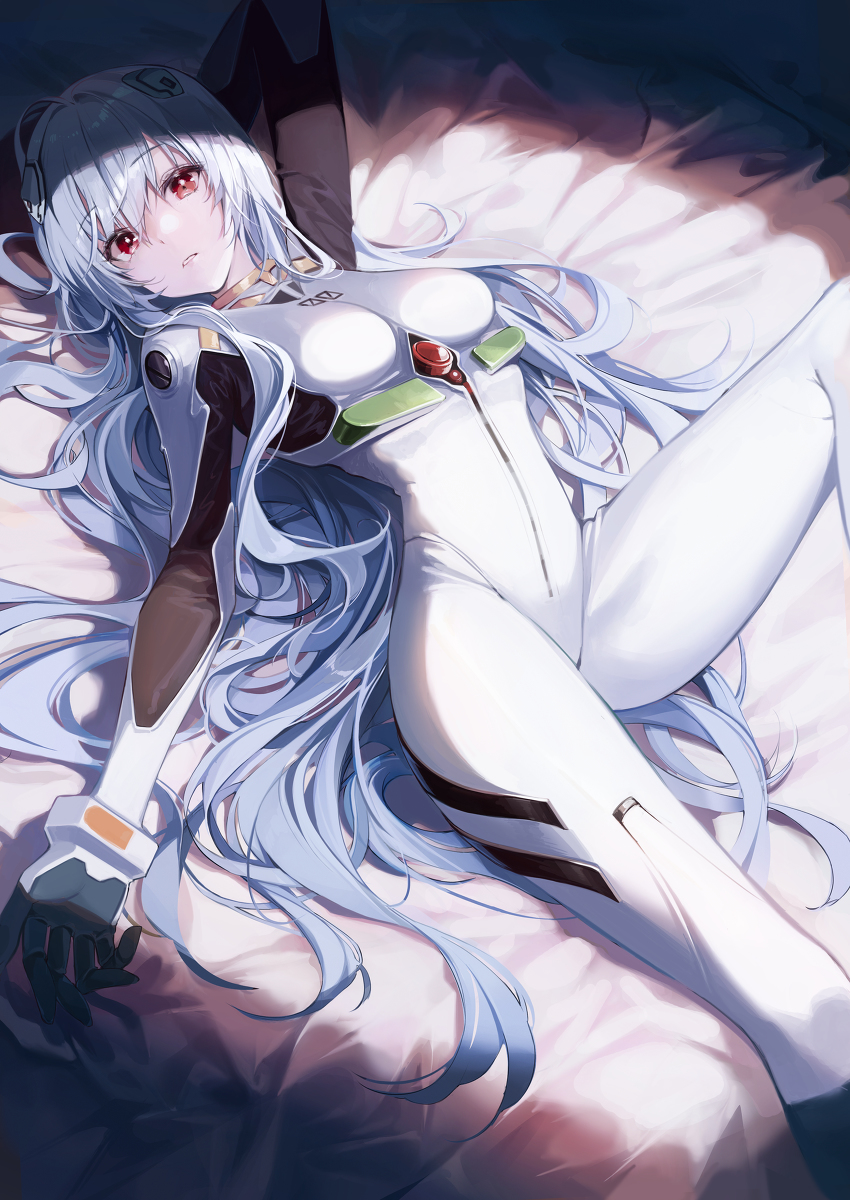 This is a pixiv picture whose title is 綾波レイ.