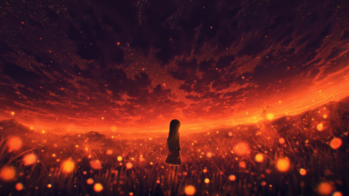 This is a pixiv picture whose title is Girl in the illusionary world.