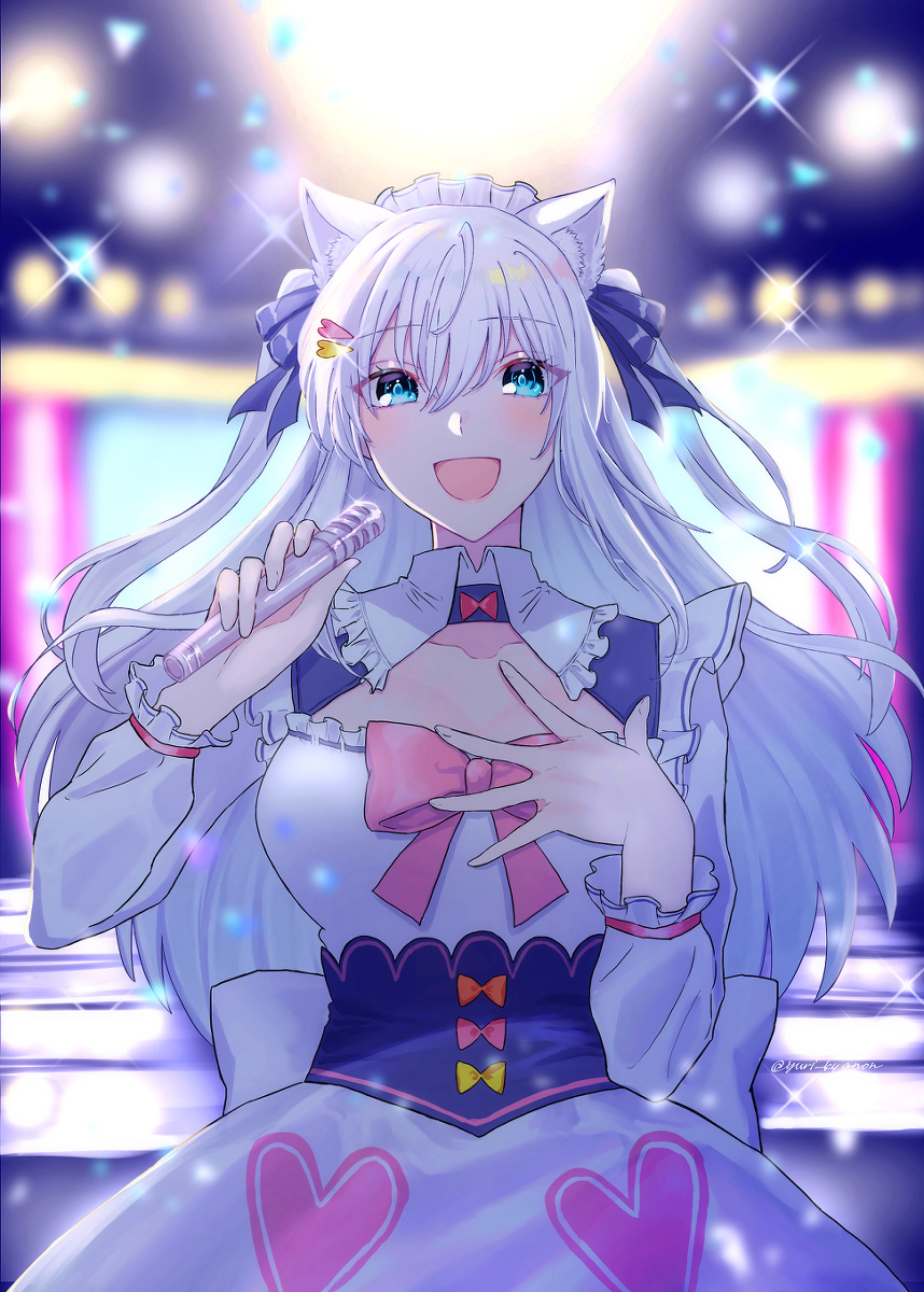 This is a pixiv picture whose title is 祝！白雪みしろ3D記念！！.
