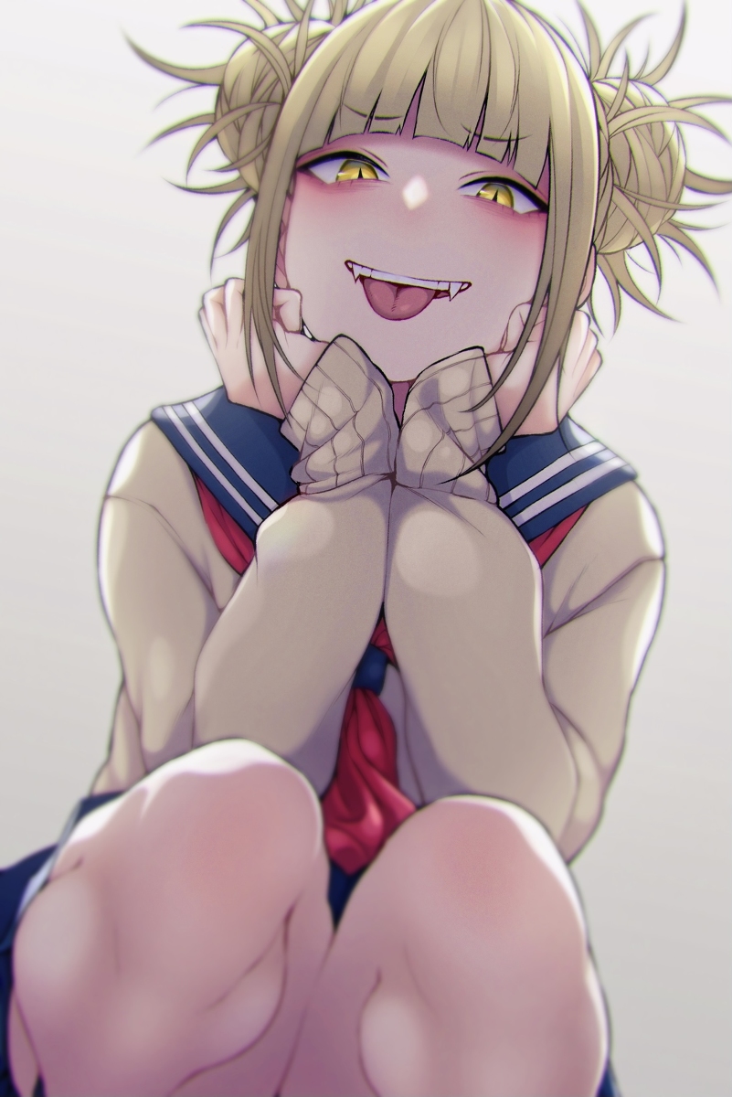 This is a pixiv picture whose title is 【ヒロアカ】トガヒミコ.