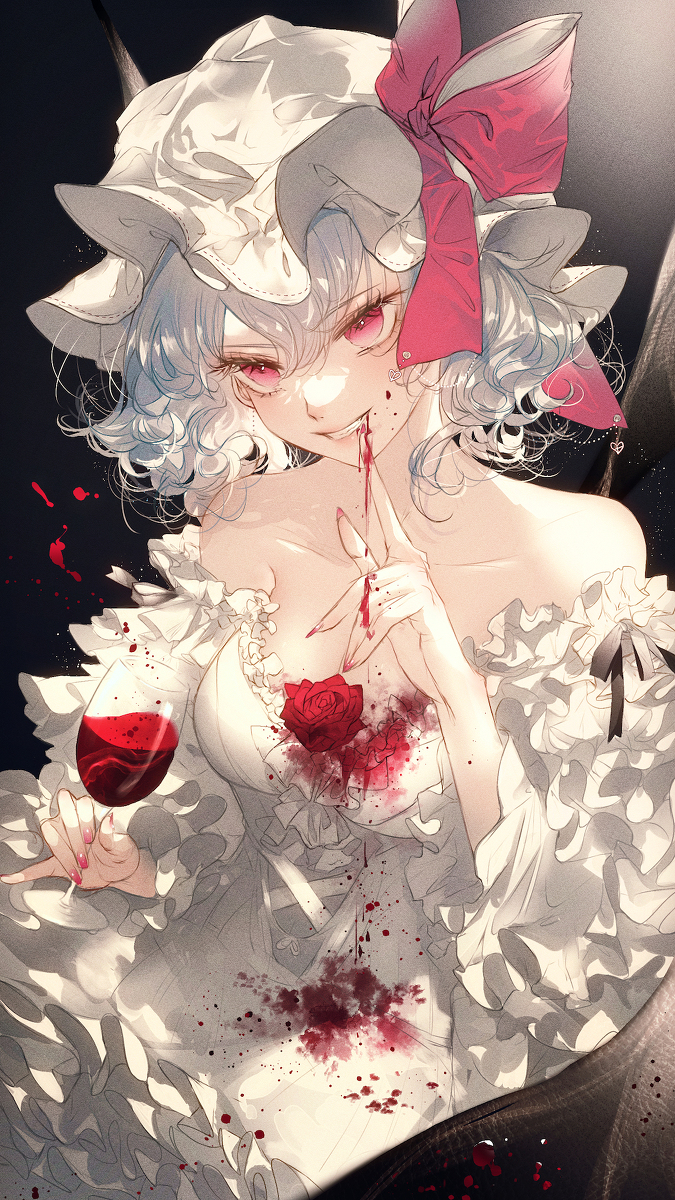 This is a pixiv picture whose title is Lady Scarlet ♡.